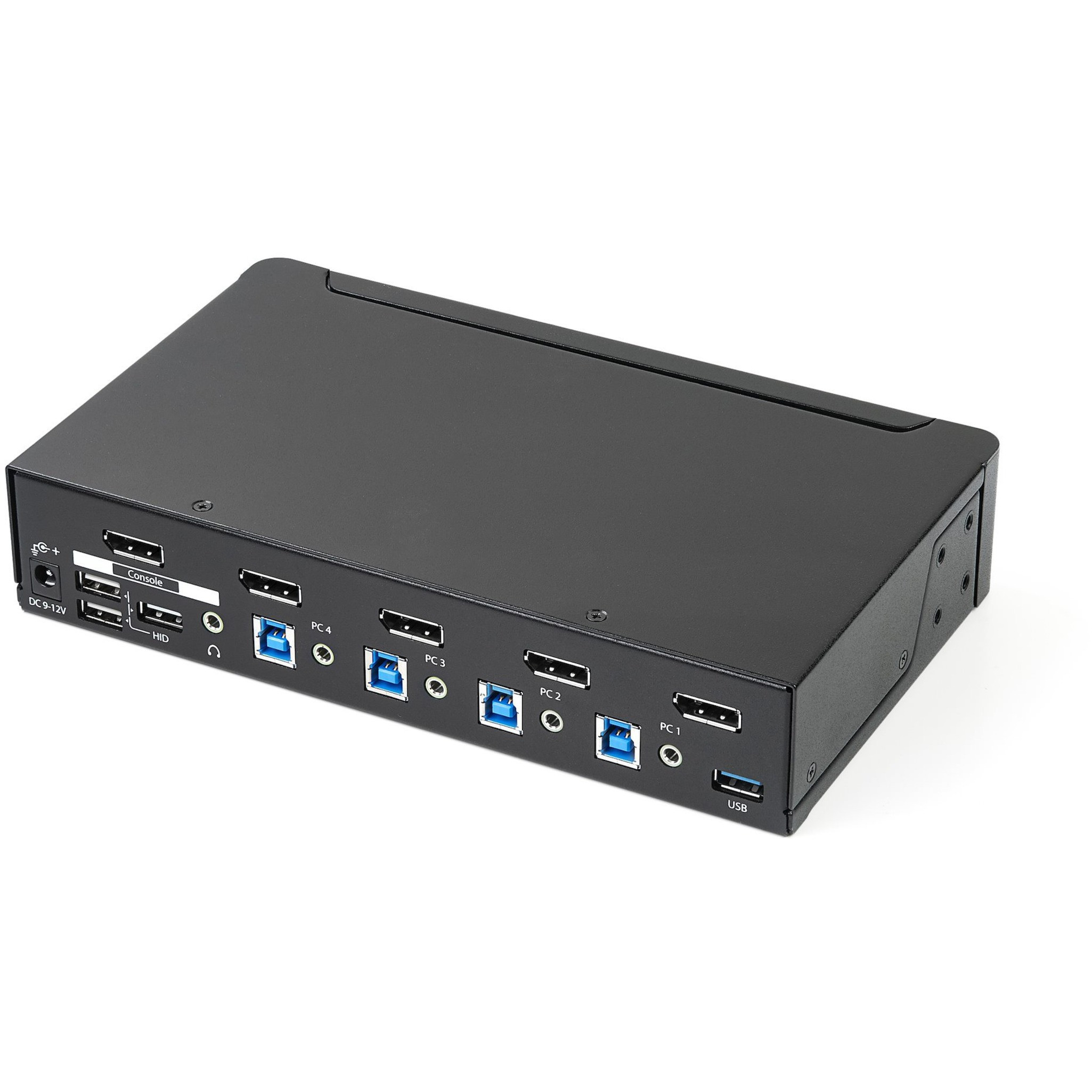 Startech .com 4-Port DisplayPort KVM SwitchDP KVM Switch with Built-in USB 3.0 Hub for Peripherals4K 30 HzControl four DP computers… SV431DPU3A2