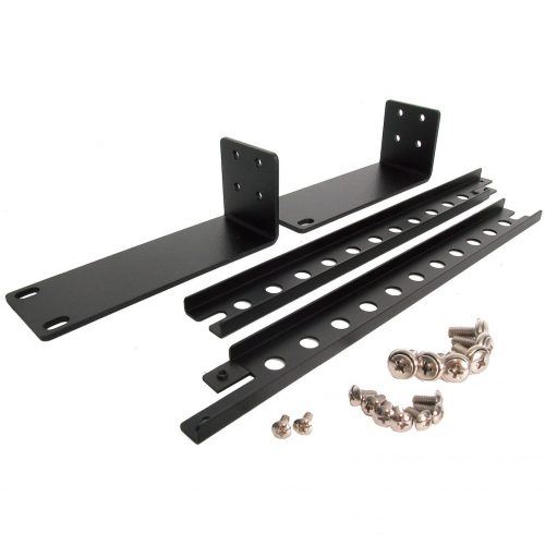 Startech .com 1U Rackmount Brackets for KVM Switch (SV431 Series)Black SV431RACK