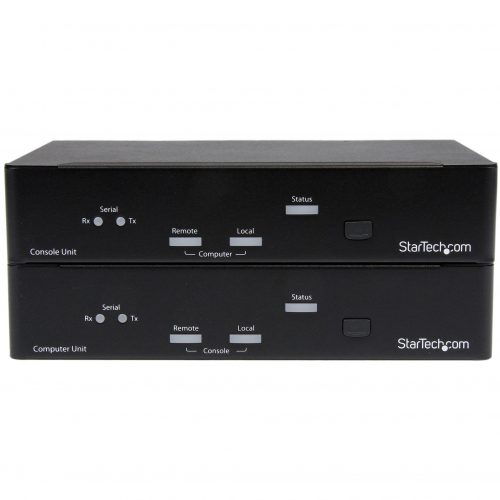 Startech .com USB DVI KVM Extender Over Fiber 2kmSerial/AudioExtend DVI-D (or HDMI) video, USB, audio, and Serial signals up to 2km (65… SV565FXDUSA