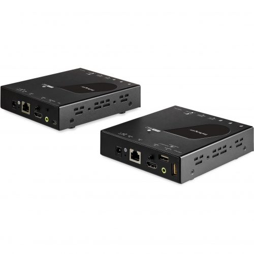 Startech .com HDMI KVM Extender over IP Network4K 30Hz HDMI and USB over IP LAN or Cat5e/Cat6 Ethernet (100m/330ft)Remote KVM ConsoleH… SV565HDIP