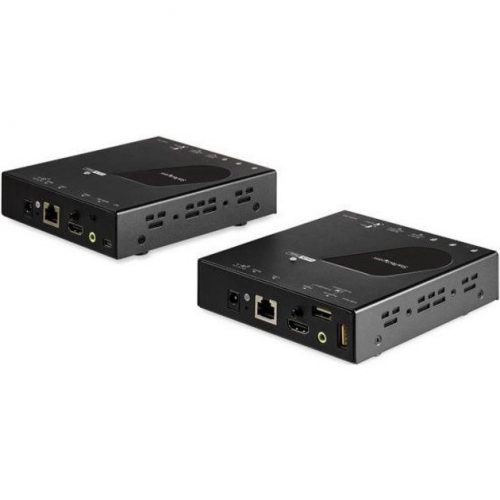 Startech .com HDMI KVM Extender over IP Network4K 30Hz HDMI and USB over IP LAN or Cat5e/Cat6 Ethernet (100m/330ft)Remote KVM ConsoleH… SV565HDIP