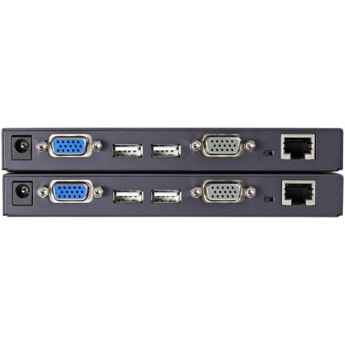 Startech .com USB VGA KVM Console Extender over Cat5 UTP 1000 ftControl a KVM or server from up to 300m (984ft) awaykvm extenderKVM E… SV565UTPUL