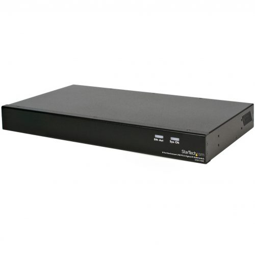 Startech .com 8 Port Rackmount USB PS/2 Digital IP KVM SwitchRemotely manage and control up to 8 PCs, servers or KVMs at the BIOS levelip… SV841HDIE