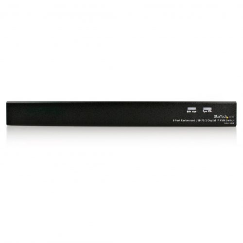 Startech .com 8 Port Rackmount USB PS/2 Digital IP KVM SwitchRemotely manage and control up to 8 PCs, servers or KVMs at the BIOS levelip… SV841HDIE