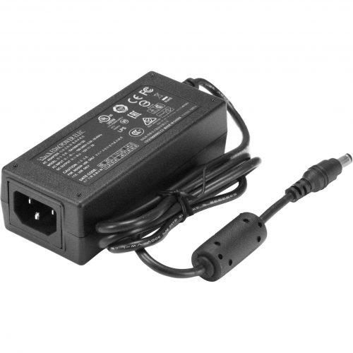 Startech .com Replacement 12V DC Power Adapter12 Volts 5 AmpsReplace your lost or failed power adapterWorls with a range of devices th… SVA12M5NA