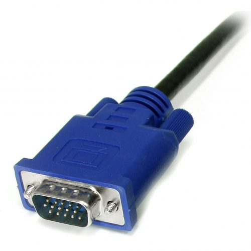 Startech .com .com Ultra Thin KVM Cable6ft KVM CableUSB KVM CableKVM Switch CableVGA KVM Cable SVECON6