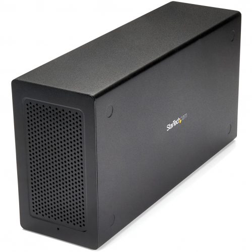 Startech .com Thunderbolt 3 PCIe Expansion Chassis with DisplayPortPCIe x16Thunderbolt 3 PCIe EnclosureThunderbolt 3 PCIe BoxAdd… TB31PCIEX16