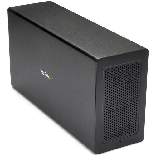 Startech .com Thunderbolt 3 PCIe Expansion Chassis with DisplayPortPCIe x16Thunderbolt 3 PCIe EnclosureThunderbolt 3 PCIe BoxAdd… TB31PCIEX16