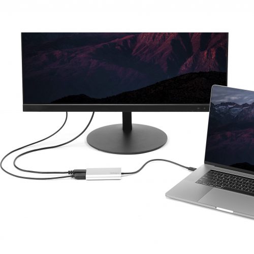 Startech .com Thunderbolt 3 to Dual DisplayPort Adapter4K 60Hz Dual Monitor TB3 DisplayPort 1.2 Video AdapterThunderbolt 3 CertifiedThu… TB32DP2T