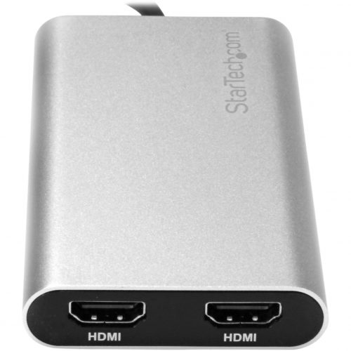 Startech .com Thunderbolt 3 to Dual HDMI AdapterThunderbolt to 2x HDMI Converter4K 30HzWindows only CompatibleHDMI/Thunderbolt 3 for… TB32HD2