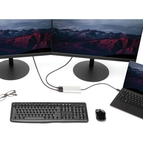 Startech .com Thunderbolt 3 to Dual HDMI AdapterThunderbolt to 2x HDMI Converter4K 30HzWindows only CompatibleHDMI/Thunderbolt 3 for… TB32HD2