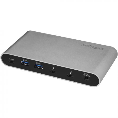 Startech .com External Thunderbolt 3 to USB Controller3 Host Chips1 Each for 5Gbps Ports, 1 Shared on 10Gbps PortsSelf Powered3 dedic… TB33A1C
