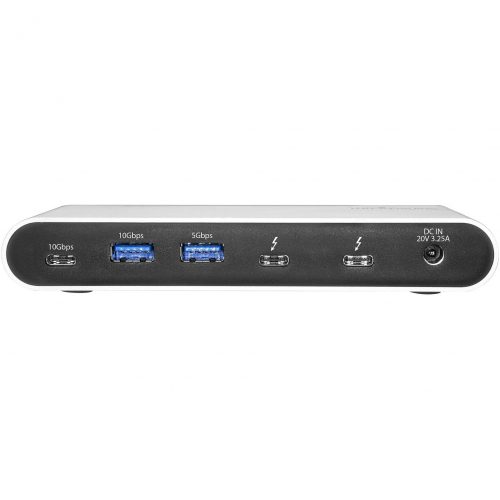 Startech .com External Thunderbolt 3 to USB Controller3 Host Chips1 Each for 5Gbps Ports, 1 Shared on 10Gbps PortsSelf Powered3 dedic… TB33A1C