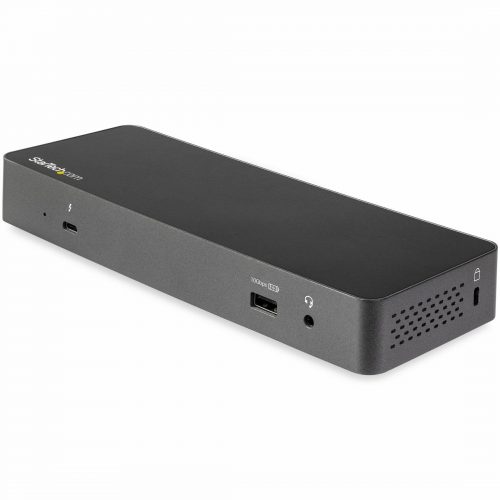 Startech .com Thunderbolt 3 Dock w/ USB-C Compatibility4K60Hz DisplayPort Dual Monitor Laptop TB3 Docking Station5x USB, Gbe, 60W PDTh… TB3CDK2DP