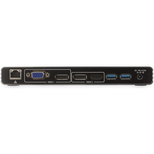 Startech .com Thunderbolt 3 DockDual 4K 60Hz Monitor TB3 Docking Station with DisplayPort, HDMI & 1080p VGA85W Power DeliveryThunderbo… TB3DK2DHV