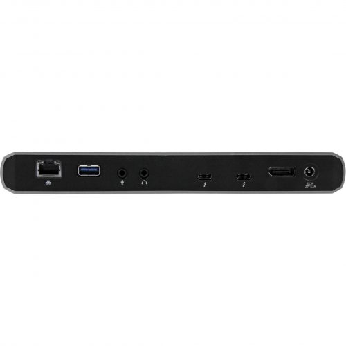 Startech Thunderbolt 3 Dual-4K Docking Station for LaptopsWindows OnlyThunderbolt 3 Dock with Dual-4K VideoIncludes TB CableDual 4K Monitor… TB3DK2DPW
