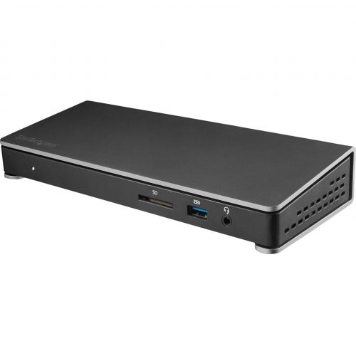 Startech .com Thunderbolt 3 DockDual Monitor 4K 60Hz TB3 Docking Station with DisplayPort85W Power Delivery, 6-Port USB 3.0, SD, GbE -… TB3DOCK2DPPD