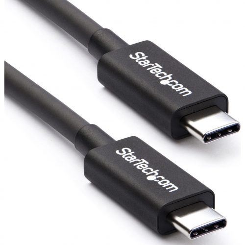 Startech .com Thunderbolt 3 Cable40GbpsDaisy ChainablePassiveUSB C CableUSB-C Thunderbolt to Thunderbolt CableProvide four… TBLT34MM50CM