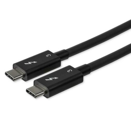 Startech .com 0.8m/2.7ft Thunderbolt 3 to Thunderbolt 3 Cable40GbpsCertified TB3USB C CompatibleActive100W PD (TBLT34MM80CM)… TBLT34MM80CM