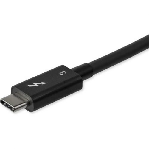 Startech .com 0.8m/2.7ft Thunderbolt 3 to Thunderbolt 3 Cable40GbpsCertified TB3USB C CompatibleActive100W PD (TBLT34MM80CM)… TBLT34MM80CM