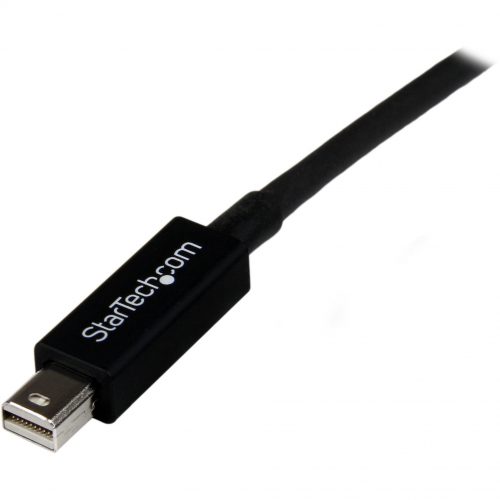 Startech .com 2m Thunderbolt CableM/MConnect your Thunderbolt devices2m Thunderbolt Cable6ft Thunderbolt 2 CableSupports both Th… TBOLTMM2M
