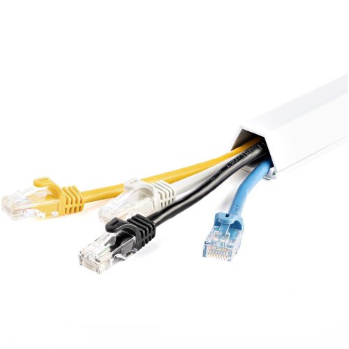 Startech .com .com 6 ft 2 Piece Cable Raceway DuctWhiteCable raceway6 ftwhite TC6W2