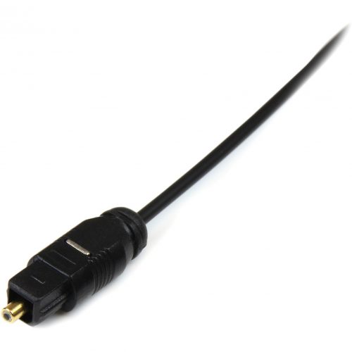 Startech .com 3 ft Toslink SPDIF Optical Digital Audio CableToslinkToslink3ft THINTOS3