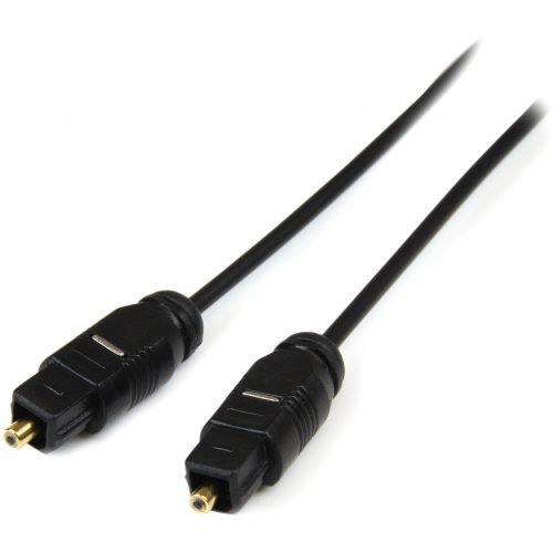 Startech .com 3 ft Toslink SPDIF Optical Digital Audio CableToslinkToslink3ft THINTOS3
