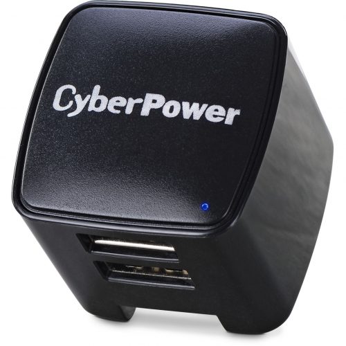 CyberPower TR12U3A Dual USB Wall Charger – 2 USB Ports 3.1 Amps NEMA 5-15P