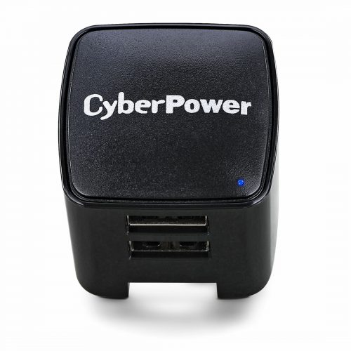 CyberPower TR12U3A Dual USB Wall Charger – 2 USB Ports 3.1 Amps NEMA 5-15P