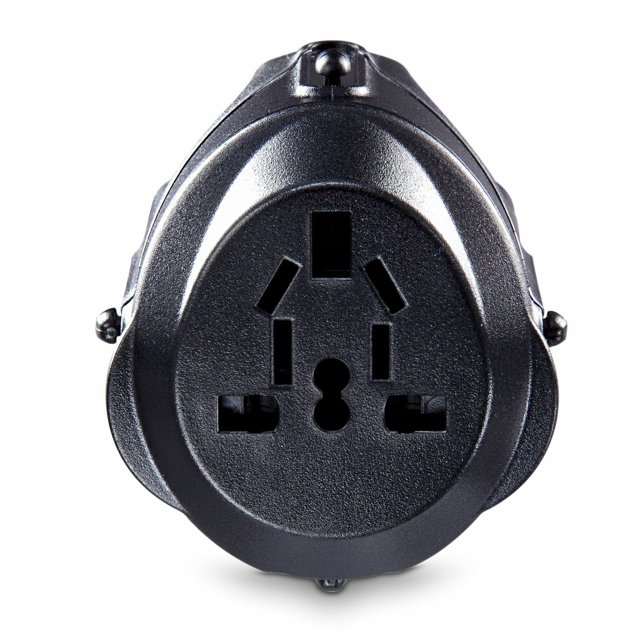 Cyber Power TRA1A2 International Travel AdapterVACType A, Type C, Type G, & Type I Input Plugs, Black,  Warranty TRA1A2