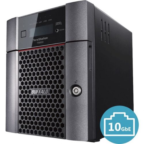 Buffalo Technology TeraStation TS6400DN SAN/NAS Storage SystemIntel Atom C3538 Quad-core (4 Core) 2.10 GHz4 x HDD Supported4 x HDD Installed… TS6400DN4804