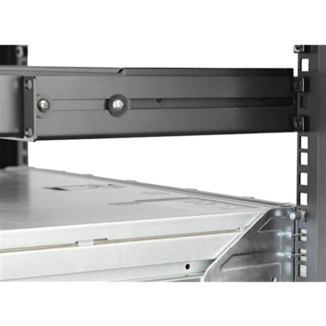 StarTech.com 1U 19 inch Server Rack Rails - 24-36 inch Adjustable Depth -  Universal 4 Post Rack Mount Rails - Network Equipment/Server/UPS Mounting