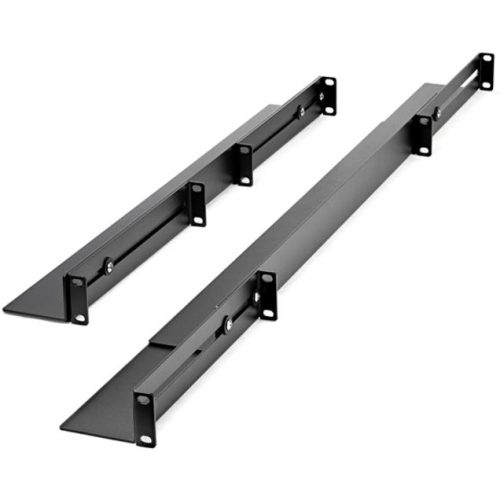 Startech .com 1U 19″ Server Rack Rails 24-36″ Adjustable Depth /Universal 4 Post Network/Server/UPS Equipment Mounting Rack Mount Rail Kit -… UNIRAILS1UB