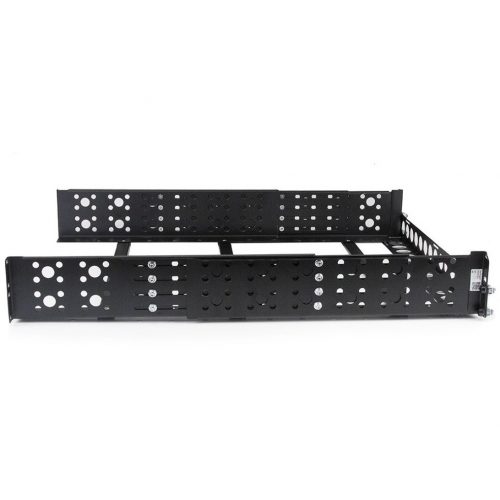 Startech .com 2U Fixed 19″ Adjustable Depth Universal Server Rack RailsMount 19″ servers or networking hardware in any standard rack with t… UNIRAILS2U
