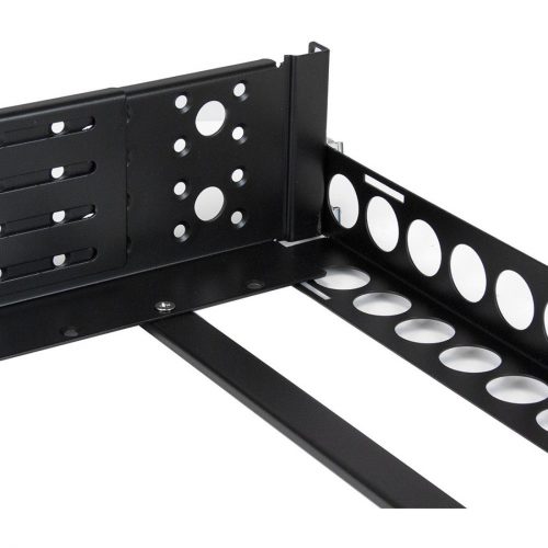 Startech .com 3U Fixed 19″ Adjustable Depth Universal Server Rack RailsMount 19″ servers or networking hardware in any standard rack with t… UNIRAILS3U