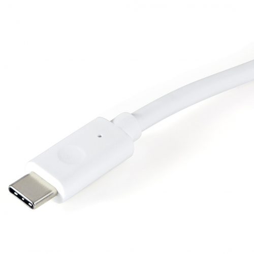 Startech .com USB-C to Gigabit Ethernet Adapter ? Aluminum ? Thunderbolt 3 Port Compatible ? USB Type C Network AdapterUse this sleek aluminu… US1GC30A
