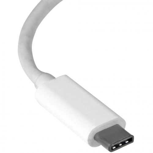 Startech .com USB-C to Gigabit Ethernet AdapterWhiteThunderbolt 3 Port CompatibleUSB Type C Network AdapterConnect to a Gigabit netw… US1GC30W
