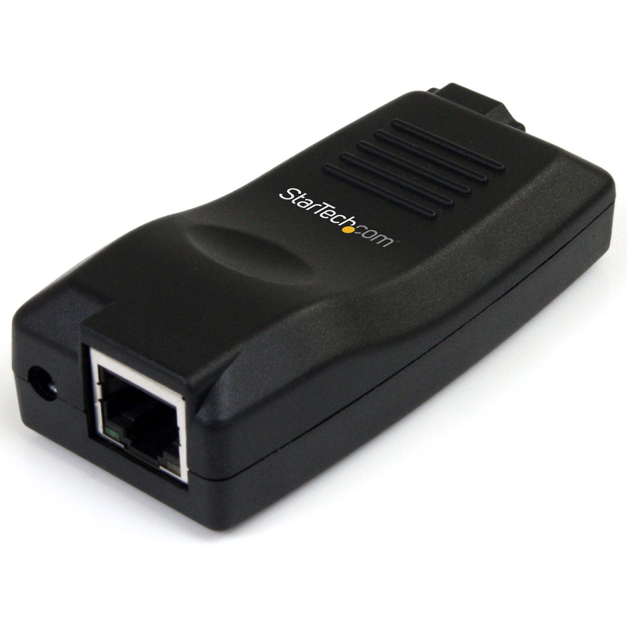 Startech .com 10/100/1000 Mbps Gigabit 1 Port USB 2.0 over IP Device Server AdapterUSB Ethernet Over LAN Network Printer ConverterWindows… USB1000IP