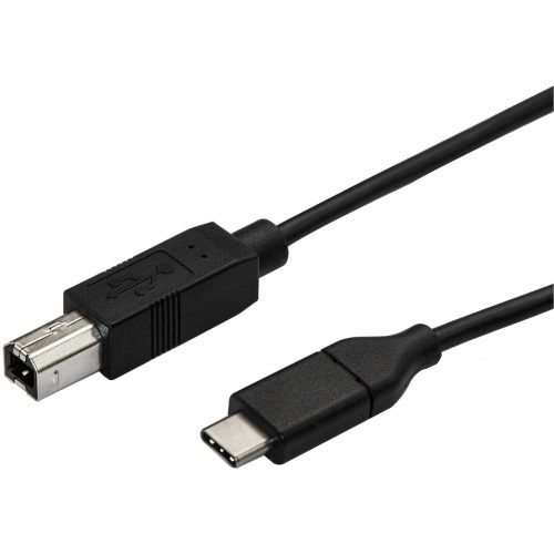 Startech .com 3m 10 ft USB C to USB B Printer CableM/MUSB 2.0USB C to USB B CableUSB C Printer CableUSB Type C to Type B Cable -… USB2CB3M