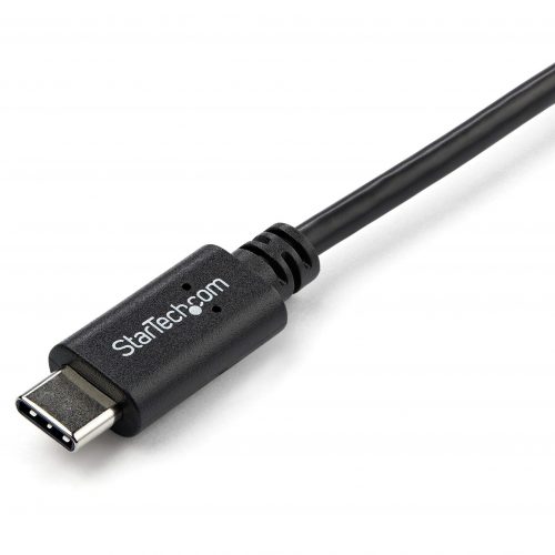 Startech .com 1m 3 ft Right Angle USB-C Cable M/MUSB 2.0USB Type C Cable90 degree USB-C CableUSB C to USB C CableUSB-C Charge Ca… USB2CC1MR