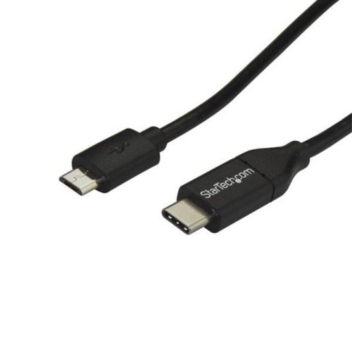 Startech .com USB C to Micro USB Cable3 ft / 1mUSB 2.0 CableMicro USB CordMicro B USB C CableUSB 2.0 Type CCharge and sync yo… USB2CUB1M