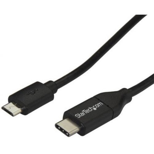 Startech .com 2m 6 ft USB C to Micro USB CableM/MUSB 2.0USB-C to Micro USB Charge CableUSB 2.0 Type C to Micro B CableCharge and… USB2CUB2M