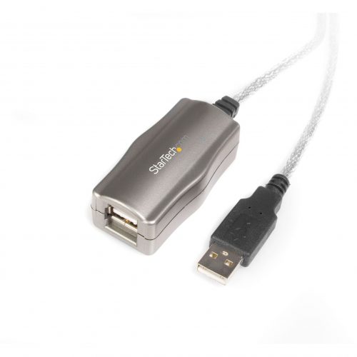 Startech .com 15 ft USB 2.0 Active Extension CableM/FReliably extend the distance of a USB 2.0 device an additional 15ftusb active… USB2FAAEXT15