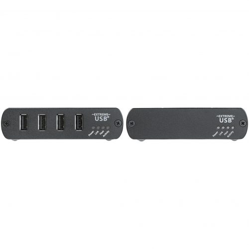 Startech .com 4 Port USB 2.0 Extender over Ethernet/IP Network Hubup to 330ft (100m)USB over Gigabit LAN or Direct Cat5e/Cat6 Cable -… USB2G4LEXT2NA