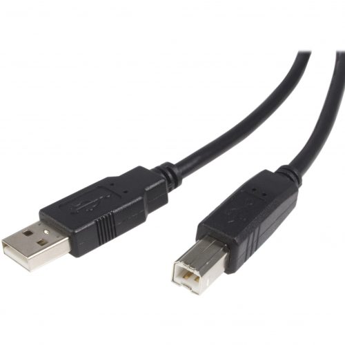 Startech .com .com High Speed Certified USB 2.0USB cable4 pin USB Type A (M)4 pin USB Type B (M)3ft ( USB / Hi-Speed USB ) -… USB2HAB3