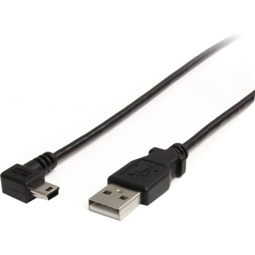 Startech .com 6 ft Mini USB CableA to Right Angle Mini BConnect your Mini USB devices, with the cable out of the way6ft Mini USB Cab… USB2HABM6RA