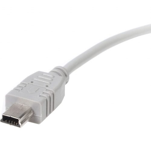 Startech .com .com Mini USB CableConnect your (USB Mini) portable device to a host computer through a standard USB 2.0 type-A slot -… USB2HABM6