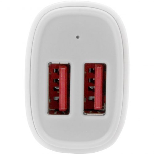 Startech .com Dual Port USB Car ChargerWhiteHigh Power 24W/4.8A2 port USB Car ChargerCharge two tablets at onceCharge two tabl… USB2PCARWHS