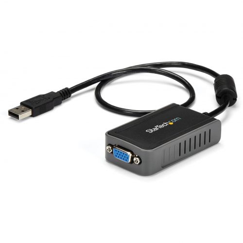 Startech .com USB to VGA Multi Monitor External Video AdapterConnect a VGA monitor for an extended desktop multi-monitor USB solutionusb… USB2VGAE2
